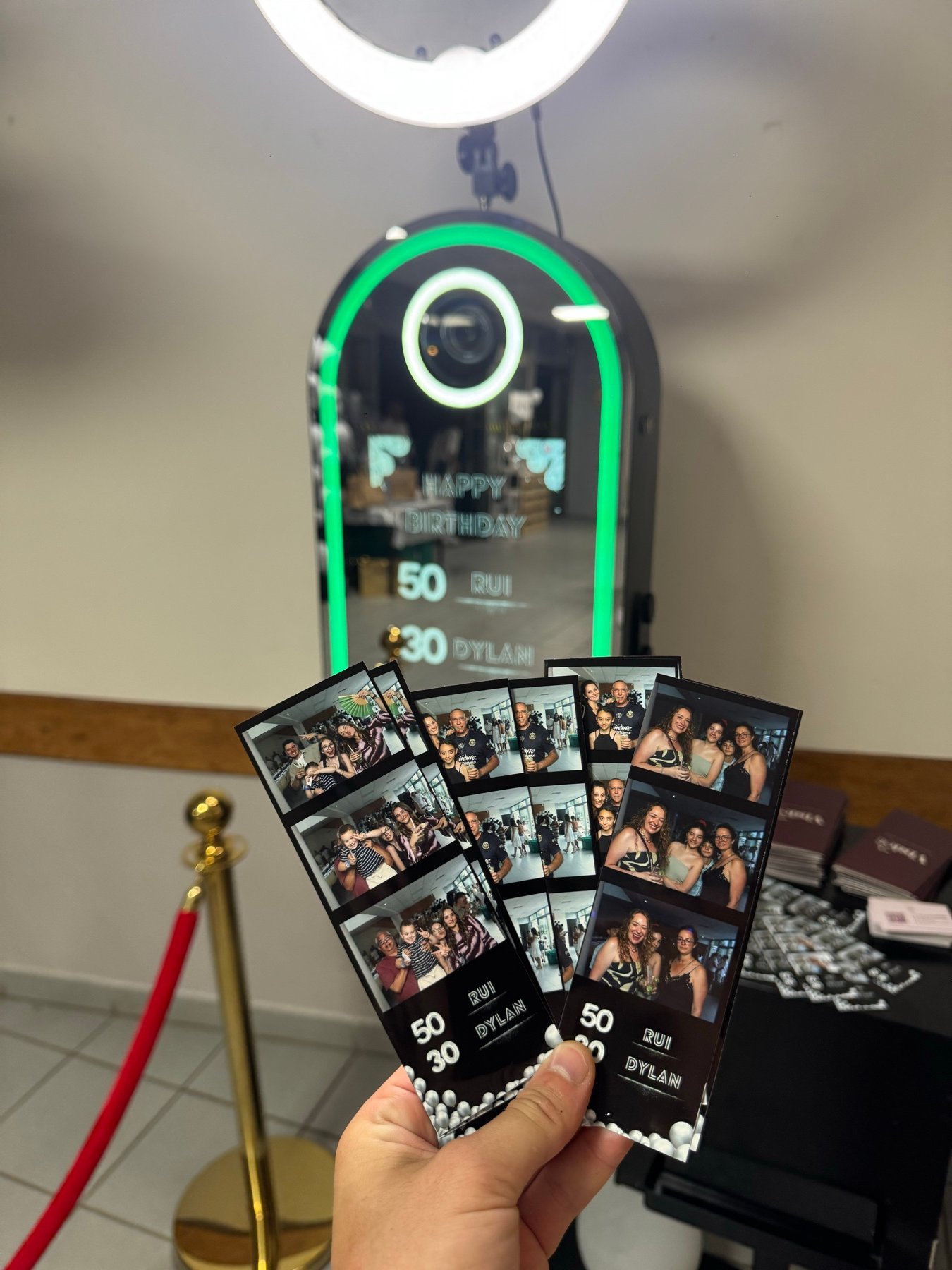 Photobooth Vision en événement